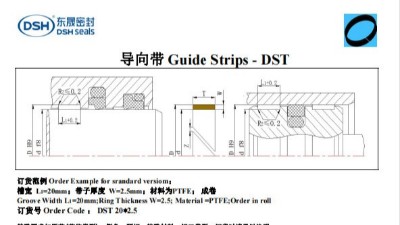 新版導(dǎo)向帶規(guī)格尺寸表