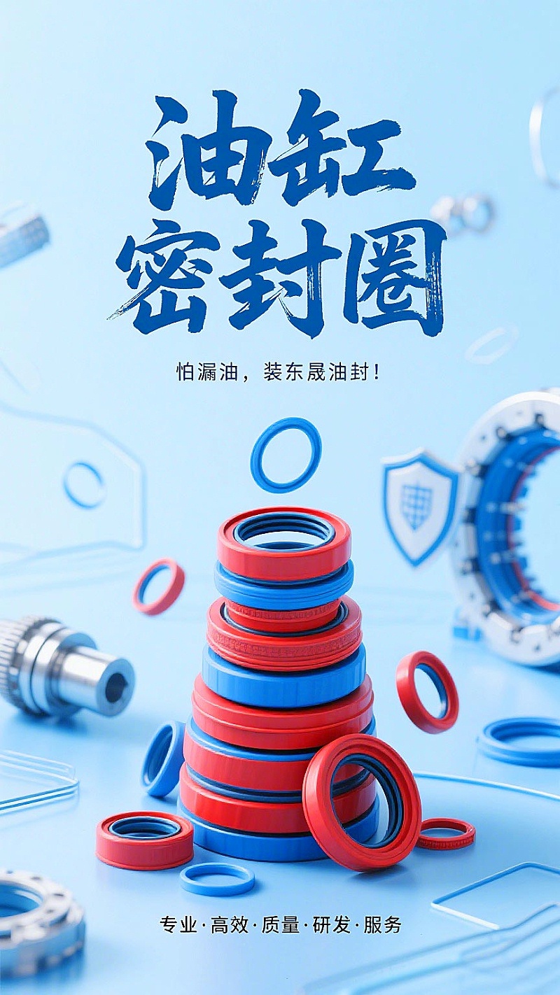 盾構(gòu)機多級油缸密封件